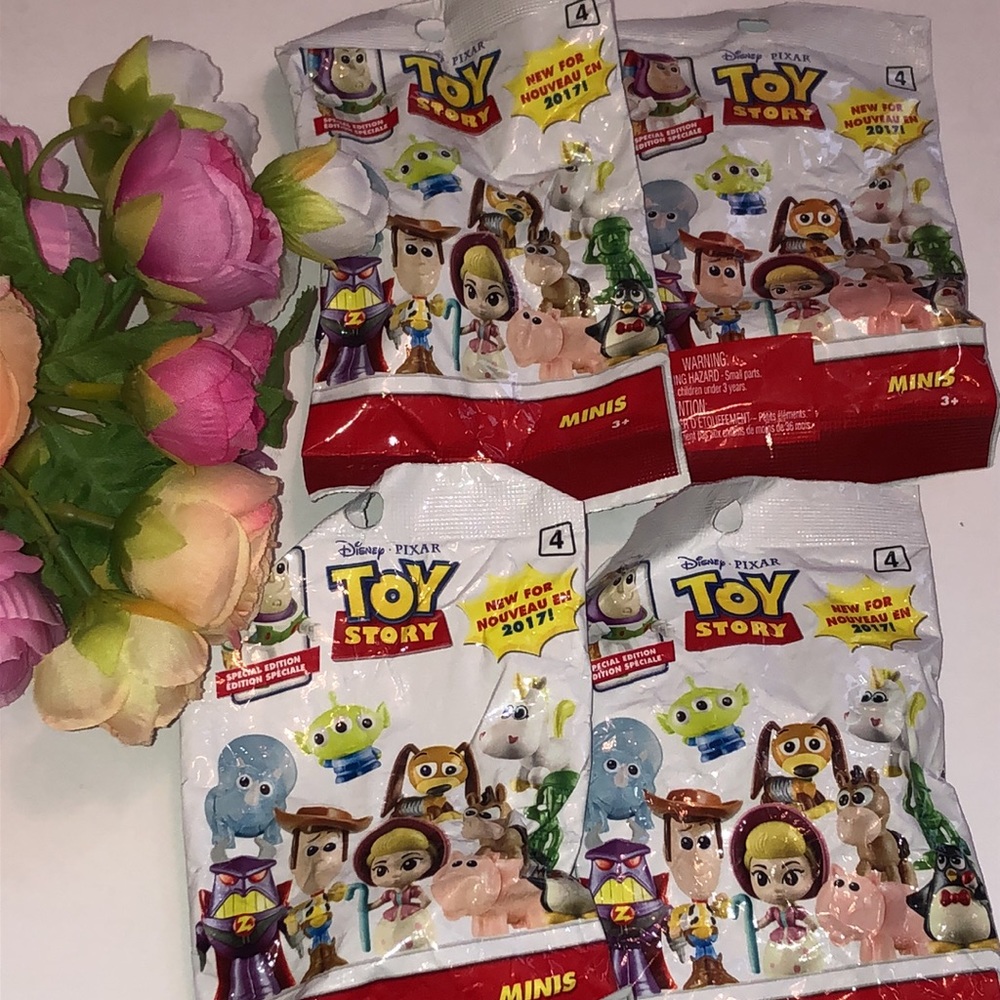 Toy Story Disney Pixar Toy Story Minis 2017 Series 4 Minifigs TINY TOY STORY